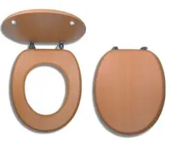 Novaservis Prestige - WC sēdeklis, finierēts koks, dižskābardis, sarkans WC/BUK