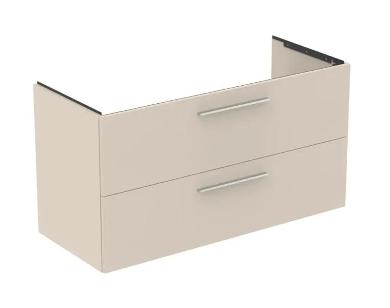 Ideal Standard i.Life B - izlietnes skapītis, 120x63x51 cm, 2 atvilktnes, pa kreisi, matēti smilšu T5586NF