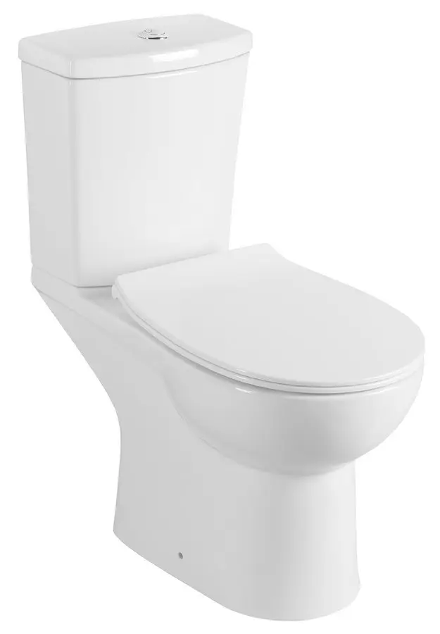 Sapho Sanitārā keramika - WC kombi Kairo, aizmugures izvads, balts PC105