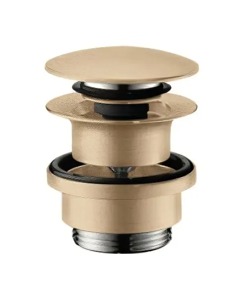Hansgrohe noteces komplekti - Push-Open noteces komplekts izlietnes un bidē maisītājiem, birstēta bronza 50100140