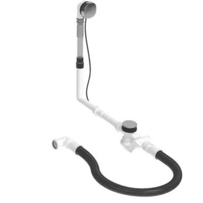 Duravit piederumi - noteces un pārplūdes komplekts, Bowdena trose, hromēts 792204000001000