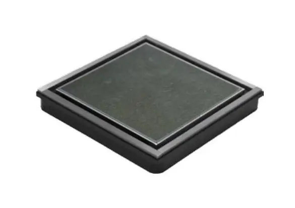 I-Drain Square - Plano/flīze 15x15 cm, grīdas notekai, abpusējs IDROSQ0150A