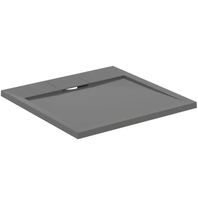 Ideal Standard i.Life - dušas paliktnis 70x70 cm, Anti-Slip, pelēks T5246FS
