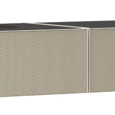 Hansgrohe Xevolos E - izlietnes skapītis, 28x137x55 cm, 2 atvilktnes, matēti bēšs/bronzas struktūrēts 54320390