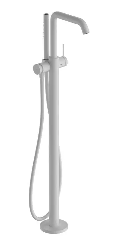 Hansgrohe Tecturis S - vannas maisītājs, grīdas montāža, balts matēts 73440700