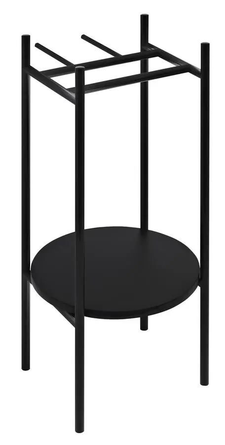 Sapho Puno - metāla statīvs izlietnei, melns SKA380-2