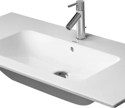 Duravit ME by Starck - mēbeļu izlietne 103x49 cm, ar 1 jaucējkrāna caurumu, Alpu balts 2336100000