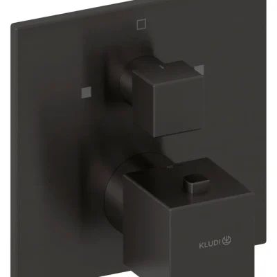 Kludi Decus - termostatisks zemapmetuma maisītājs, 2 patērētājiem, matēts gunmetal 54810N275