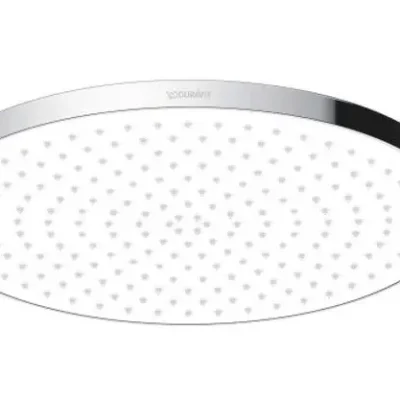 Duravit dušas - galvas duša, diametrs: 23 cm, balta/hromēta UV0662017010