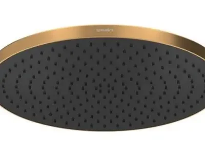 Duravit dušas - galvas duša, diametrs 23 cm, MinusFlow, birstēta bronza UV0662017004