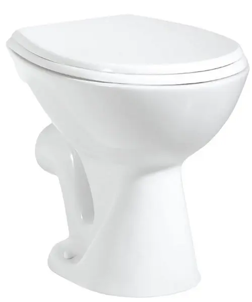 Aqualine sanitārā keramika - stāvošs WC, aizmugurējais izvads, balts TP330