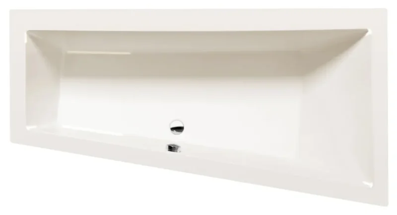 Polysan Andra - vanna 180x90 cm, labā, ivory 78771.40