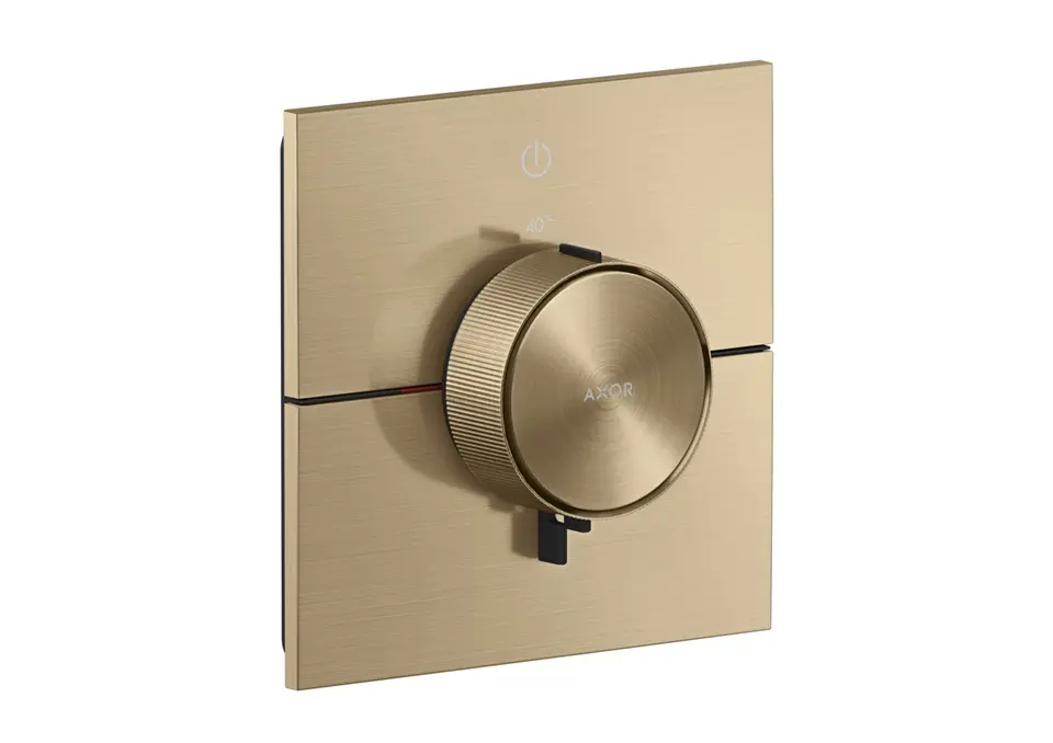 Axor ShowerSelect ID - zemapmetuma termostata maisītājs, birstēta bronza 36757140