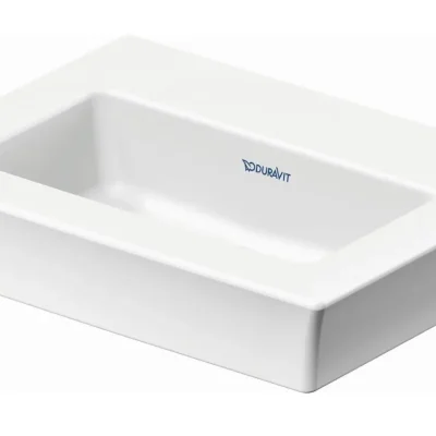Duravit White Tulip - rokas izlietne 45x34 cm, bez jaucējkrāna atveres, balta 0737450070