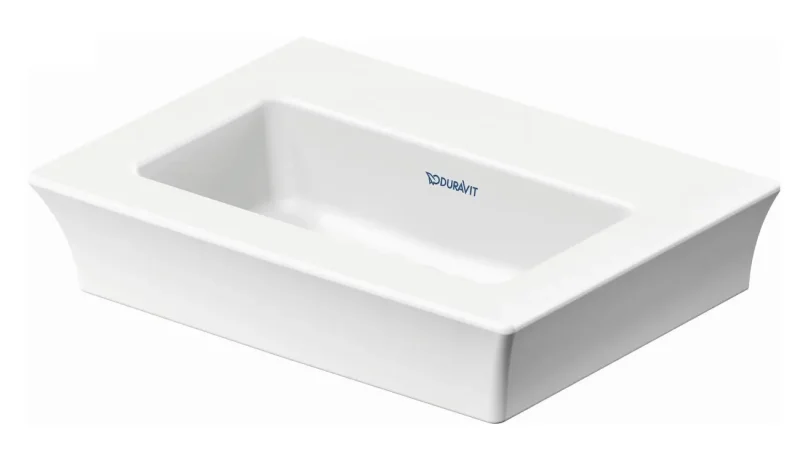 Duravit White Tulip - roku mazgājamā izlietne 45x34 cm, bez jaucējkrāna cauruma, WonderGliss, balta 07374500701
