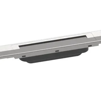 Hansgrohe RainDrain Flex - dušas noteka 900 ar nerūsējošā tērauda resti, saīsināma, brīva montāža, matēts nerūsējošais tērauds 56045800