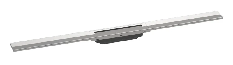 Hansgrohe RainDrain Flex - dušas noteka 900 ar nerūsējošā tērauda resti, saīsināma, brīva montāža, matēts nerūsējošais tērauds 56045800