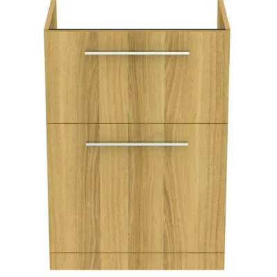 Ideal Standard i.Life A - izlietnes skapītis, 60x44x85 cm, 2 atvilktnes, dabīgs ozols T5273NX