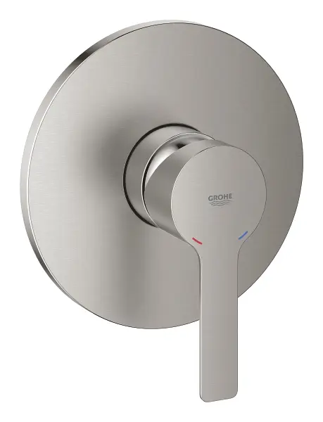 Grohe Lineare - dušas maisītājs - zemapmetuma, SuperSteel 24063DC1