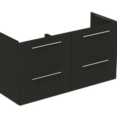 Ideal Standard i.Life A - izlietnes apakšskapis, 120x63x44 cm, 4 atvilktnes, matēti antracīta T5513NV
