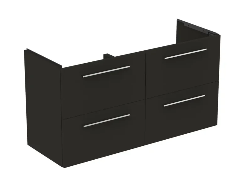 Ideal Standard i.Life A - izlietnes apakšskapis, 120x63x44 cm, 4 atvilktnes, matēti antracīta T5513NV