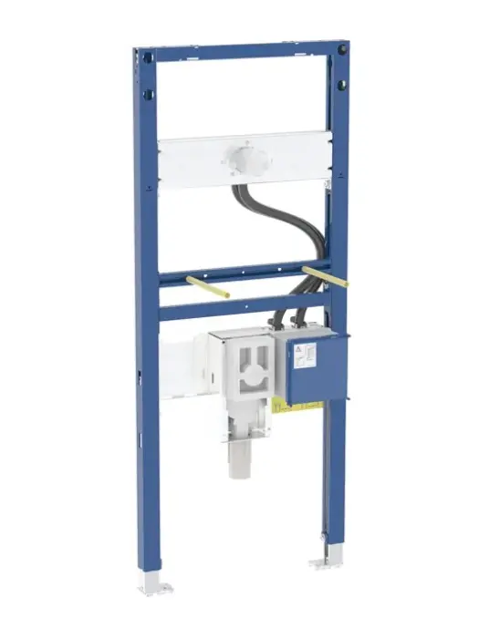 Geberit Duofix - montāžaelements izlietnei, 130 cm, paredzēts sienas maisītājam ar funkcionālo kārbu un zemapmetuma smakas slazdu 111.561.00.2
