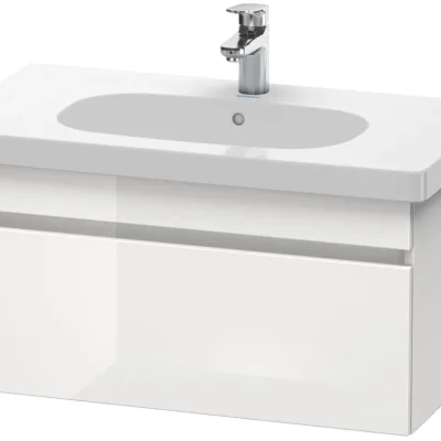 Duravit DuraStyle - izlietnes skapītis 40x80x45 cm, ar 1 atvilktni, balts spīdīgs DS638402222
