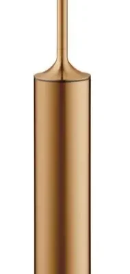 Duravit Starck T - WC birste statīva, birstēta bronza 0099450400