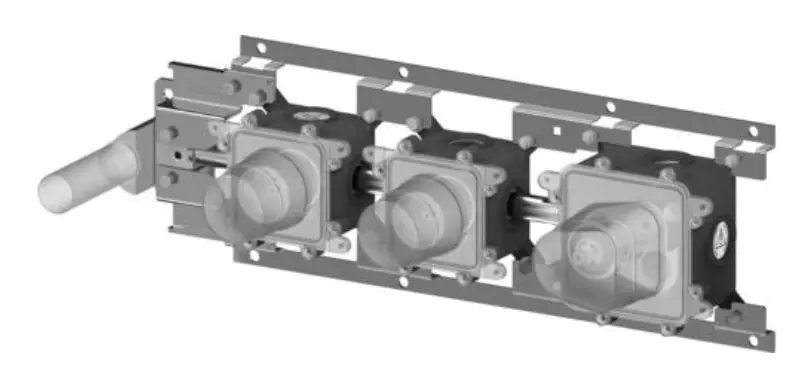 Paffoni Modular Box - pamatkorpuss termostata maisītājam, zemapmetuma MDBOX000