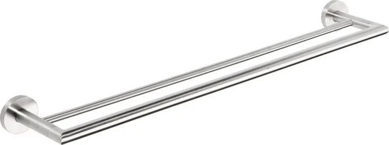 Sapho X-STEEL - dubultais dvieļu turētājs, garums 66 cm, nerūsējošais tērauds XS403