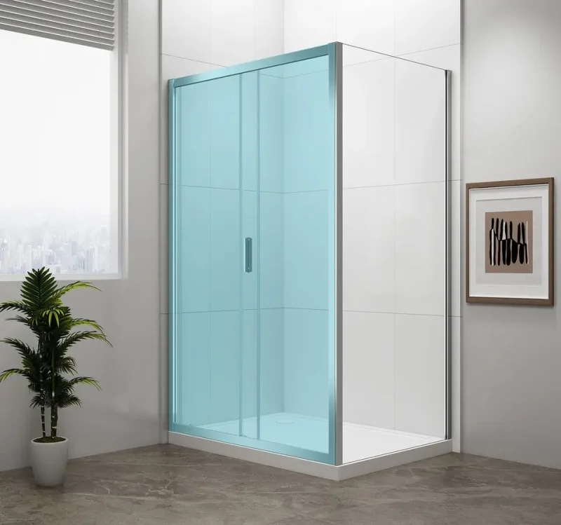 Polysan Easy Line - sānu siena 80x190 cm, caurspīdīgs stikls EL3215