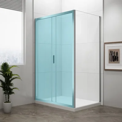 Polysan Easy Line - sānu siena 70x190 cm, caurspīdīgs stikls EL3115