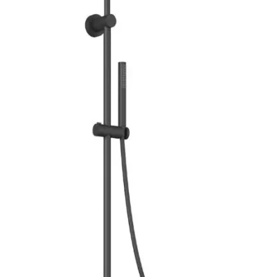 Ravak Spring - dušas komplekts ar maisītāju, diametrs 25 cm, matēti melns X070559