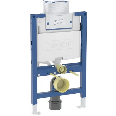 Geberit Duofix - priekšsienas elements sienas WC, augstums 82 cm 111.003.00.2