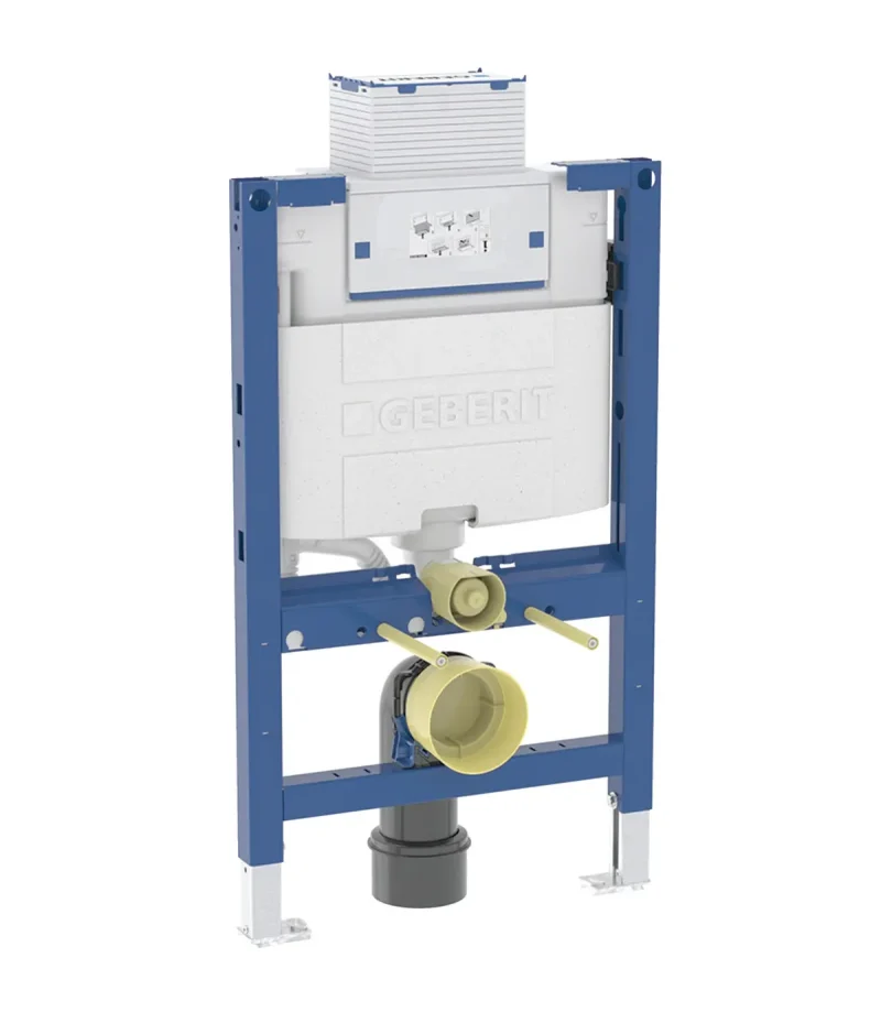 Geberit Duofix - priekšsienas elements sienas WC, augstums 82 cm 111.003.00.2