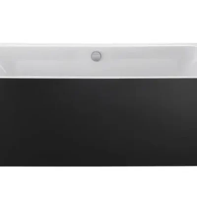 Duravit Happy D.2 Plus - brīvi stāvoša vanna, 180x80 cm, balta/grafīts super matēts 700451800000000