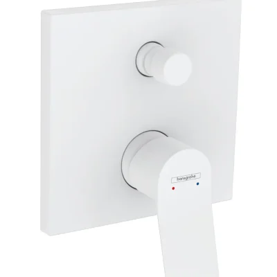 Hansgrohe Vivenis - zemapmetuma vannas maisītājs, 2 patērētājiem, balts matēts 75416700