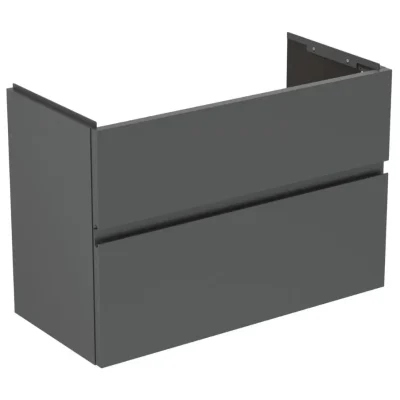 Ideal Standard Finesse - izlietnes skapītis, 80x38x55 cm, 2 atvilktnes, matēts antracīts E3380Y2