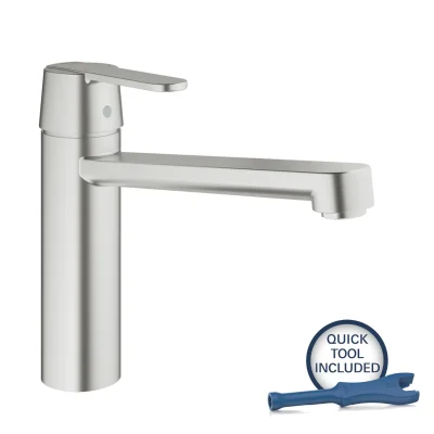 Grohe Get - virtuves izlietnes maisītājs, supersteel 30196DC0