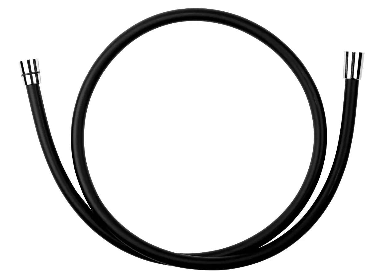 Novaservis dušas šļūtenes - dušas šļūtene, 150 cm, melna BLACK/150,5