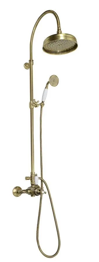 Sapho Reitano Rubinetteria Antea - dušas komplekts ar termostatu, 20 cm, bronza SET046