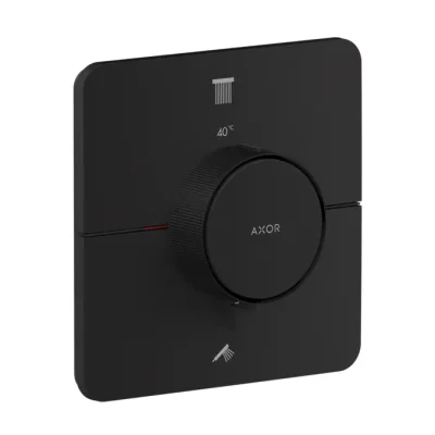 Axor ShowerSelect ID - zemapmetuma termostata maisītājs, 2 patērētājiem, matēti melns 36754670