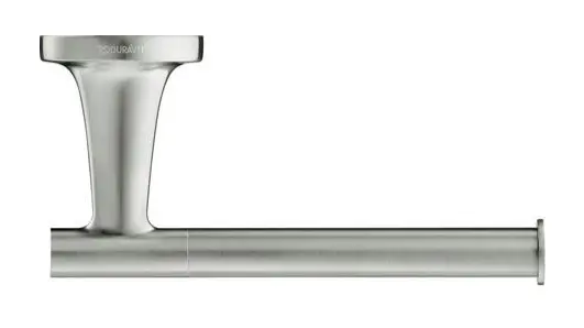 Duravit Starck T - tualetes papīra turētājs, nerūsējošais tērauds birstēts 0099377000