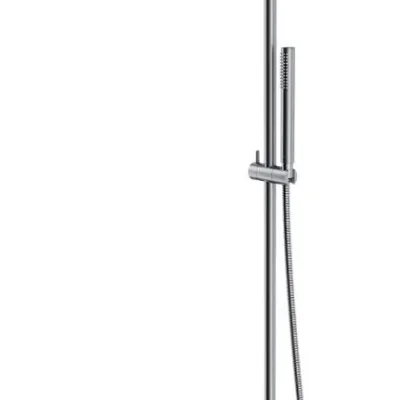 OMNIRES Y - dušas komplekts ar termostatu, diametrs 25 cm, niķelis Y1244SUNI