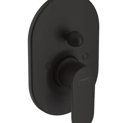 Hansgrohe Vernis Blend - zemapmetuma vannas maisītājs, ar korpusu, matēti melns 71473670
