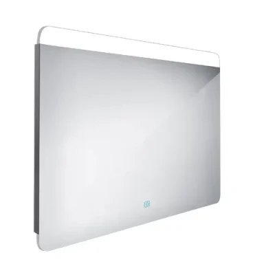 Nimco spogulis - spogulis ar LED apgaismojumu, 90x70 cm, pieskāriena sensors, alumīnijs ZP 23019V