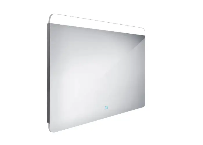 Nimco spogulis - spogulis ar LED apgaismojumu, 90x70 cm, pieskāriena sensors, alumīnijs ZP 23019V