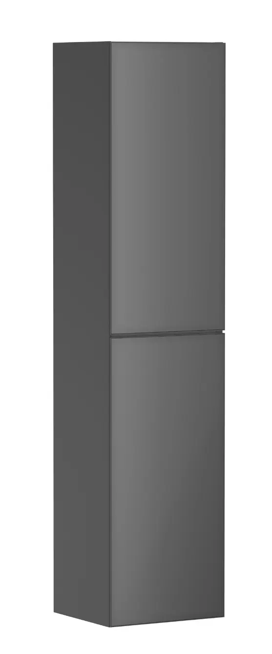 Hansgrohe Xevolos E - augstais skapis 40x176x36 cm, 2 durvis, eņģes kreisajā pusē, matēti pelēks/metāliskais pelēks 54220770