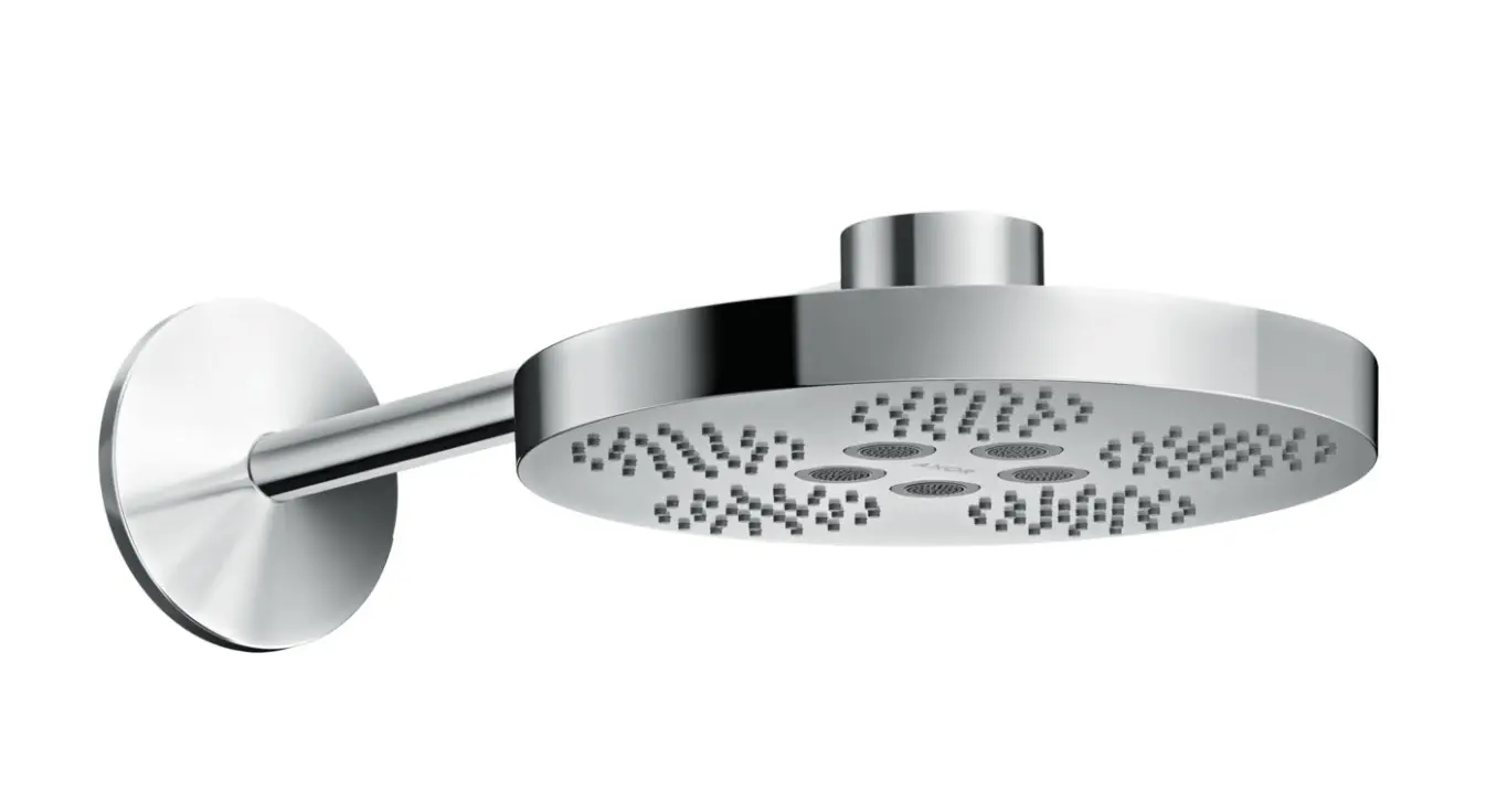 Axor One - dušas galva 280, dušas sviras 38 cm, 2 strūklas, hroms 48492000