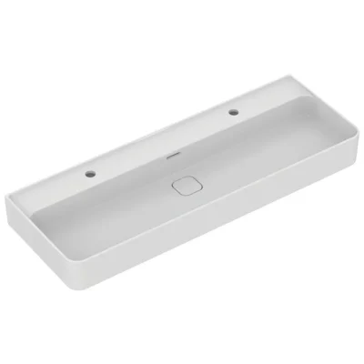 Ideal Standard Strada II - izlietne 120x43 cm, ar 2 caurumiem jaucējkrānam, Ideal Plus, balta T3595MA